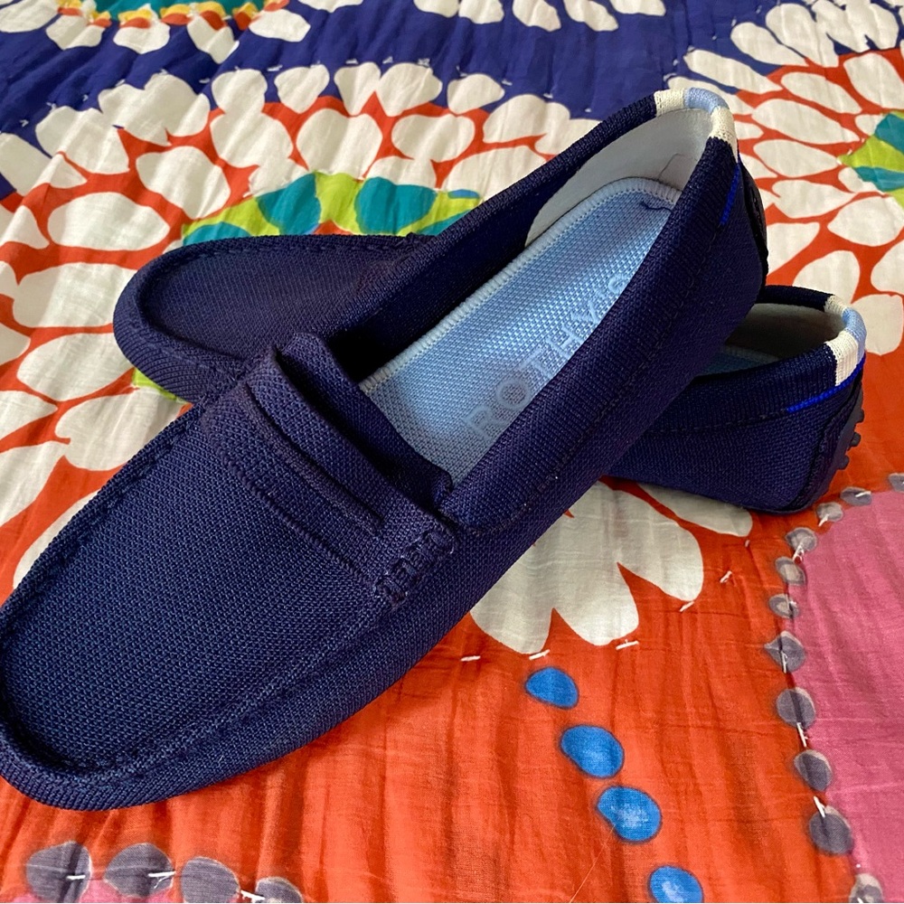 Rothy’s Driver Navy Saphire size 8.5
